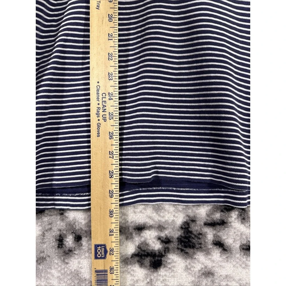 Polo Sport Ralph Lauren Polo Shirt Mens‎ Size Medium Striped Blue White Logo